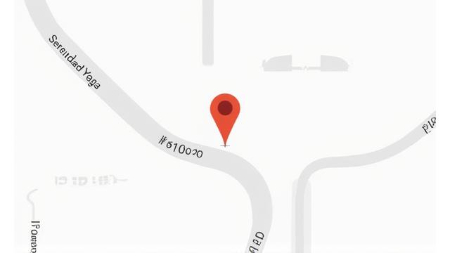 Mapa de ubicación del estudio Serenidad Yoga